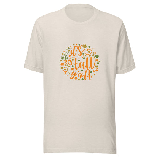 Its Fall Unisex t-shirt